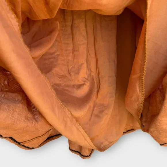 Anthropologie Bohemian Tiered Midi Skirt - Picture 7 of 13